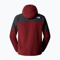Men's sweatshirt The North Face Glacier Heavyweight Full Zip HD sumac/asphalt grey 6
