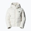 Women's down jacket The North Face Hyalite Down Hoodie white dune 2
