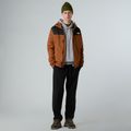 Men's rain jacket The North Face Antora burnt umber/black 2