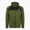 Men's sweatshirt The North Face Reaxion Fleece Full Zip Hoodie woodland green/black