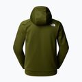 Men's sweatshirt The North Face Reaxion Fleece Full Zip Hoodie woodland green/black 2