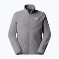 Men's fleece sweatshirt The North Face Glacier Fleece mid grey heather 5