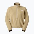 Women's sweatshirt The North Face Glacier Fleece 1/2 Zip Short khaki stone 4