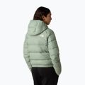 Women's down jacket The North Face Hyalite Down Hoodie state moss 3