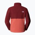 The North Face women's Yumiori 1/4 Zip sweatshirt mars dust/sumac/solar flare 5