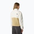 The North Face women's Yumiori 1/4 Zip sweatshirt khaki stone/white dune/utility brown 3