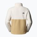 The North Face women's Yumiori 1/4 Zip sweatshirt khaki stone/white dune/utility brown 5
