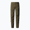Men's trekking trousers The North Face Exploration Regular Tapered Convertible taupe green 5