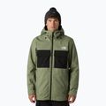 Men's snowboard jacket The North Face Fourbarrel Triclimate bark mist/black 11