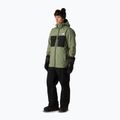 Men's snowboard jacket The North Face Fourbarrel Triclimate bark mist/black