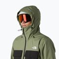 Men's snowboard jacket The North Face Fourbarrel Triclimate bark mist/black 5