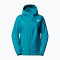 Women's rain jacket The North Face Quest deep teal 5