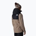 Women's ski jacket The North Face Driftview Anorak mocha brown/black 3