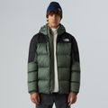 Men's The North Face Diablo Down 2.0 Hoodie shoulder mist/black heather down jacket 4