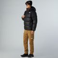 Men's down jacket The North Face Diablo Down 2.0 Hoodie black/black/recycled down 2