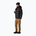 Men's down jacket The North Face Diablo Down 2.0 Hoodie black/black/recycled down 2