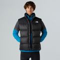 Men's vest The North Face Diablo Down 2.0 black/black/recycled down 4