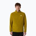 Men's fleece sweatshirt The North Face Glacier Fleece 1/4 Zip deep dijon