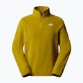 Men's fleece sweatshirt The North Face Glacier Fleece 1/4 Zip deep dijon 4