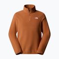 Men's fleece sweatshirt The North Face Glacier Fleece 1/4 Zip burnt umber 4