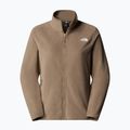 Women's fleece sweatshirt The North Face Glacier Fleece mocha brown 5