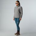 Women's fleece sweatshirt The North Face Glacier Fleece 1/4 Zip mid grey heather 2