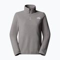Women's fleece sweatshirt The North Face Glacier Fleece 1/4 Zip mid grey heather 4