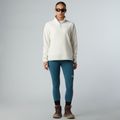 Women's fleece sweatshirt The North Face Glacier Fleece 1/4 Zip white dune 2