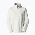 Women's fleece sweatshirt The North Face Glacier Fleece 1/4 Zip white dune 4
