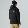Men's down jacket The North Face Abseil Stretch Down Hoodie black 3
