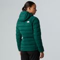 Women's down jacket The North Face Abseil Stretch Down Hoodie hunter green 3