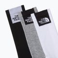 Socks The North Face Multi Sport Fine Box Cush Crew 3 pairs white/black 2