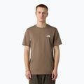 Men's T-shirt The North Face Simple Dome mocha brown