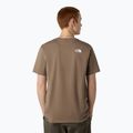 Men's T-shirt The North Face Simple Dome mocha brown 2