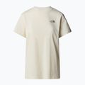 The North Face women's Box Nse Relaxed white dune/slate moss t-shirt 4