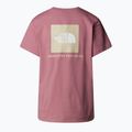 Women's T-shirt The North Face Box Nse Relaxed nostalgia rose/gravel 5