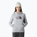 Women's sweatshirt The North Face Drew Peak Pullover Hoodie lightgreyheather/tawnyquartz