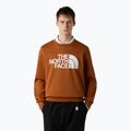 Men's sweatshirt The North Face Easy Crew burnt umber