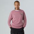 Women's sweatshirt The North Face Connect Relaxed Crew Graphic nostalgia rose
