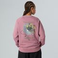Women's sweatshirt The North Face Connect Relaxed Crew Graphic nostalgia rose 2