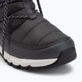 Women's snow boots The North Face Thermoball Lace Up WP anthracite grey/white ash 7