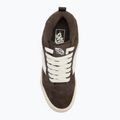 Vans Knu Skool pig suede coal brown shoes 5