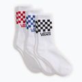 Socks Vans Classic Check Crew 3 pairs white 2