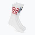 Socks Vans Classic Check Crew 3 pairs white