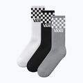 Socks Vans Classic Check Crew 3 pairs black/white