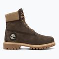Men's shoes Timberland Premium 6 Inch Lace Up Waterproof dark brown nubuck/olive 2