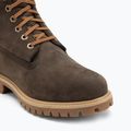 Men's shoes Timberland Premium 6 Inch Lace Up Waterproof dark brown nubuck/olive 7