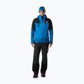 Men's rain jacket The North Face Signal 2.5L Dryvent skyline blue/adriatic blue/tnf black 2