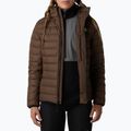 Women's down jacket The North Face Down Hooded smokey brown