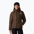 Women's down jacket The North Face Down Hooded smokey brown 4